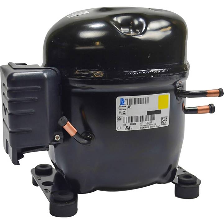 Compressor Tecumseh R22 1/2 HP 5850 BTU/h para Freezer e Geladeira Média/Alta Pressão AE4456E-ES1B 220V Monofásico