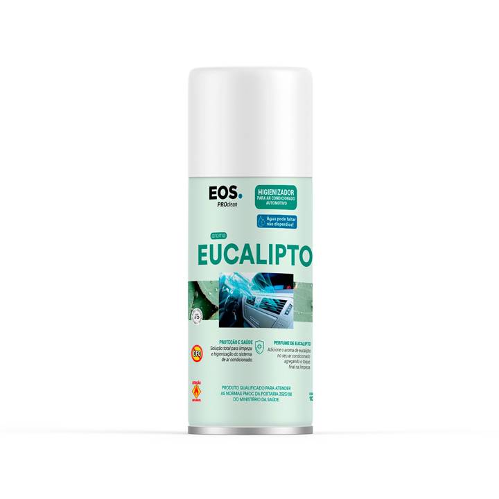 Higienizador EOS Proclean Ar Condicionado Automotivo Aroma Eucalipto