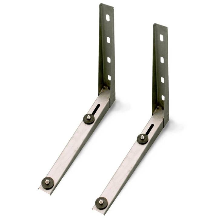 Suporte para Condensadora EOS até 40kg/Par 400mm Perfil U Aço Inox 304 400PIR