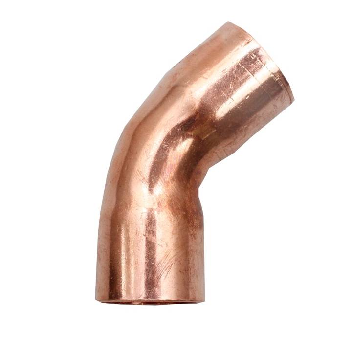 Curva 45° Forming Tubing Conexão Cobre X 3/8 Parede 0.58mm