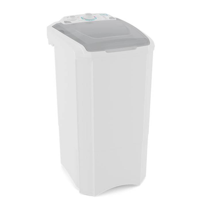 Lavadora de Roupas Britânia 12kg Semiautomática 7 Programas Branco BLRS120B 110V