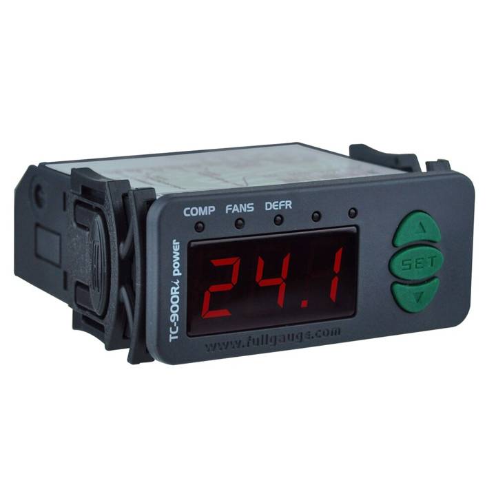 Controlador Full Gauge Tc900El Log Congelado Com Degelo Forçado 12/24V com Sensor