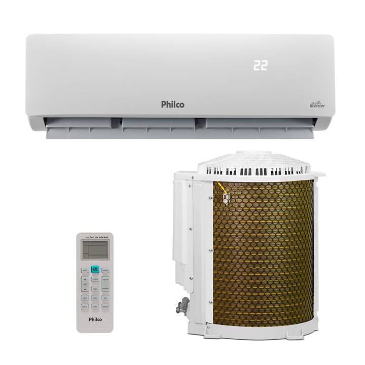 Ar-Condicionado Split Inverter 9000 BTUs Philco High Wall Só Frio PAC9FT 220V