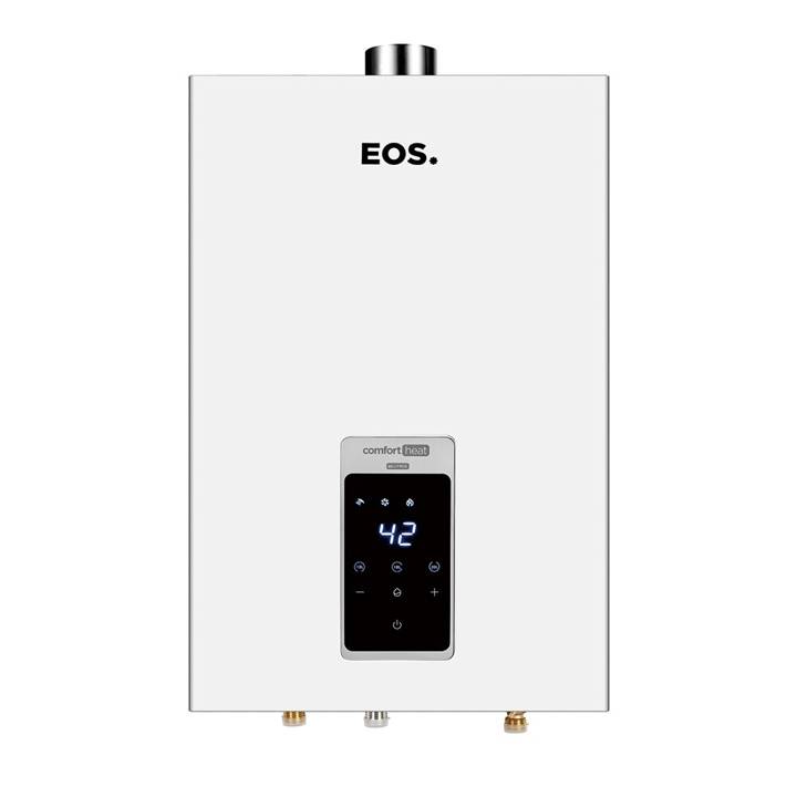 Aquecedor de Água a Gás EOS Digital 20 Litros (Gás Natural) Exaustão Forçada Branco EAQ200GD-N Bivolt