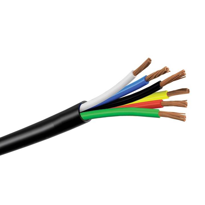 Cabo Flexível PP 6 Vias Vathisa Bitola 1.5mm 300/500V (Rolo 100M) 8019273
