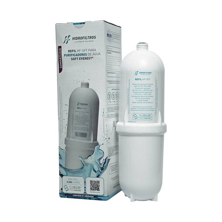 Refil Filtro para Purificador de Água Hidro Filtros HF SFT 903-0578