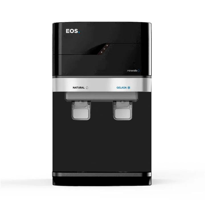 Purificador de Água EOS Mineralle com Compressor Preto EPC01P 220V