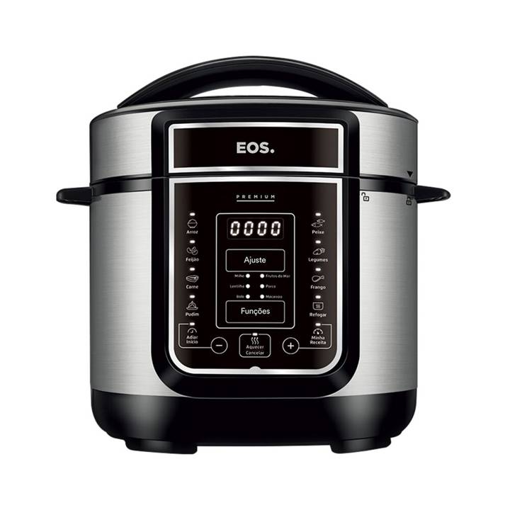 Panela de Pressão Elétrica 3 Litros EOS Multicooker Digital Inox EPP30DI 110V