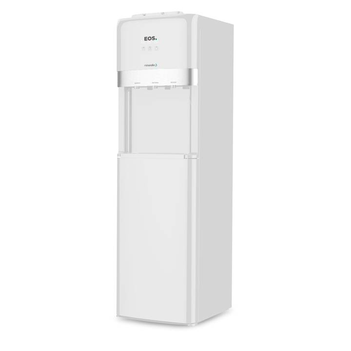 Bebedouro de Coluna para Garrafão Inferior EOS Mineralle Quente e Frio com Compressor Branco EBC02BC 110V