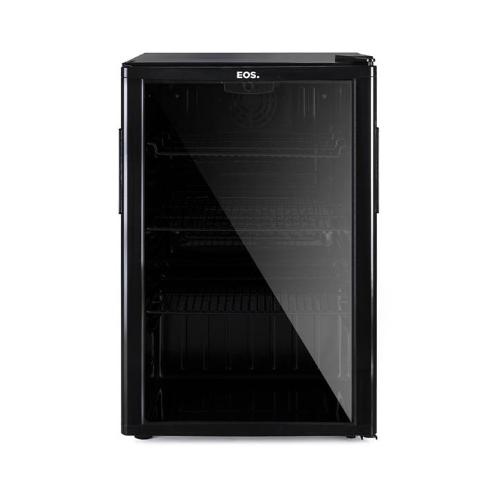 Refrigerador 80 Litros Expositor Vertical EOS Eco Gelo All Black 110V EEV90P