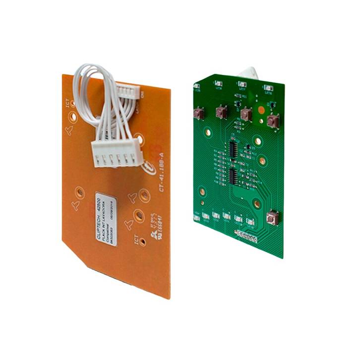 Placa Interface Cliptech para Lavadoras Compatível Electrolux LED Azul V2 Ref. 64503063 Bivolt