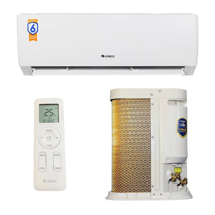 Ar-Condicionado Split Inverter 9000 BTUs Gree G-Top High Wall Quente e Frio CB558N02300 220V