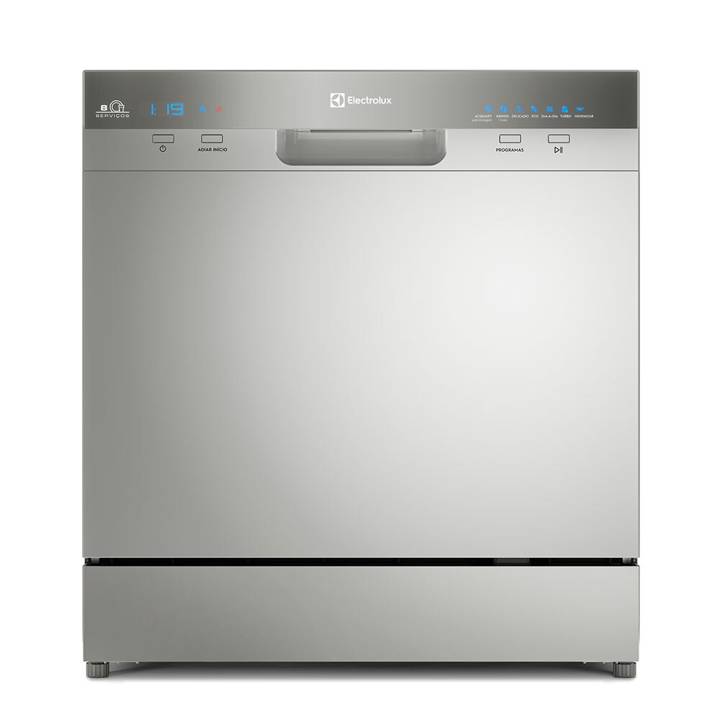 Lava-Louças Electrolux 8 Serviços Inox LL08S 220V