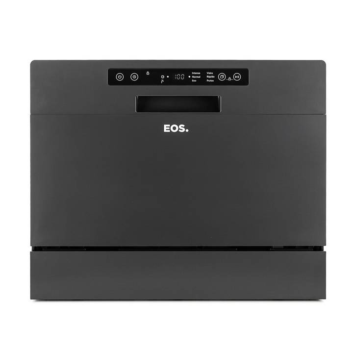 Lava-Louças EOS 6 Serviços Prata Titanium ELL06S 220V