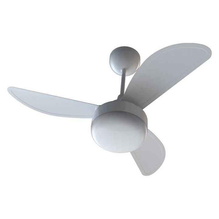 Ventilador de Teto Ventisol Fenix Inverter 3 Pás Branco Bivolt