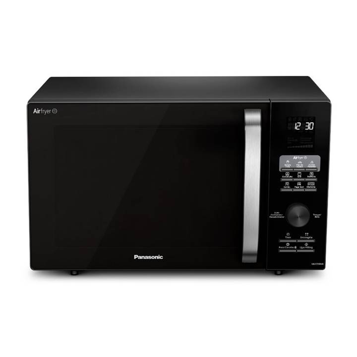Micro-ondas Panasonic 30 Litros 4 em 1 Função Airfryer Preto CD89NBRUN 110V