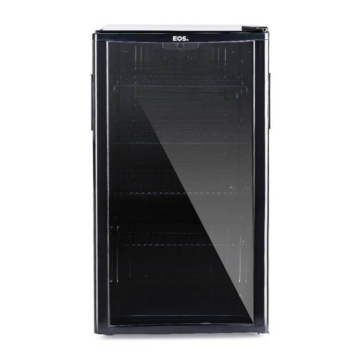 Refrigerador Expositor Vertical EOS 100 Litros Eco Gelo All Black EEV110P 220V