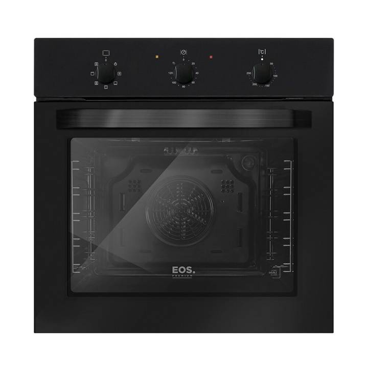 Forno Elétrico de Embutir EOS 65 Litros Convection Porta de Vidro All Black EFE651ECP 220V