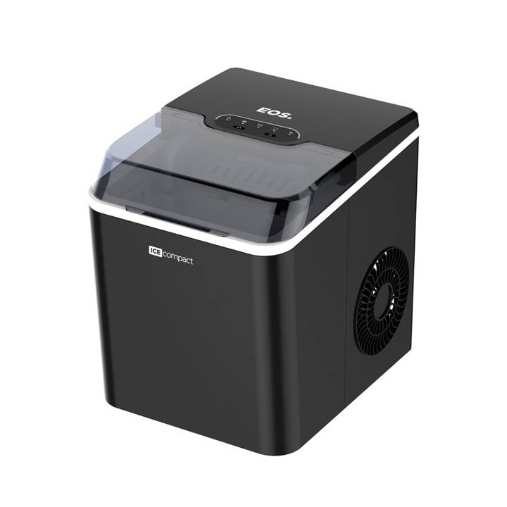 Máquina de Gelo EOS 12kg Ice Compact Preto EMG04P 220V