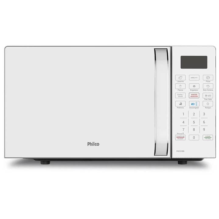 Micro-ondas Philco 20 Litros Branco PMO23BB 110V
