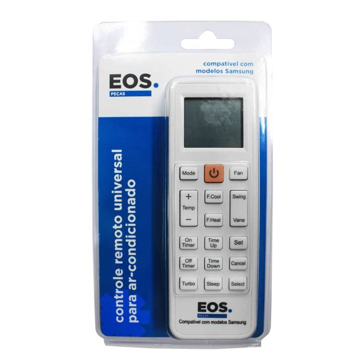 Controle Remoto Universal para Ar-Condicionado Split Samsung EOS