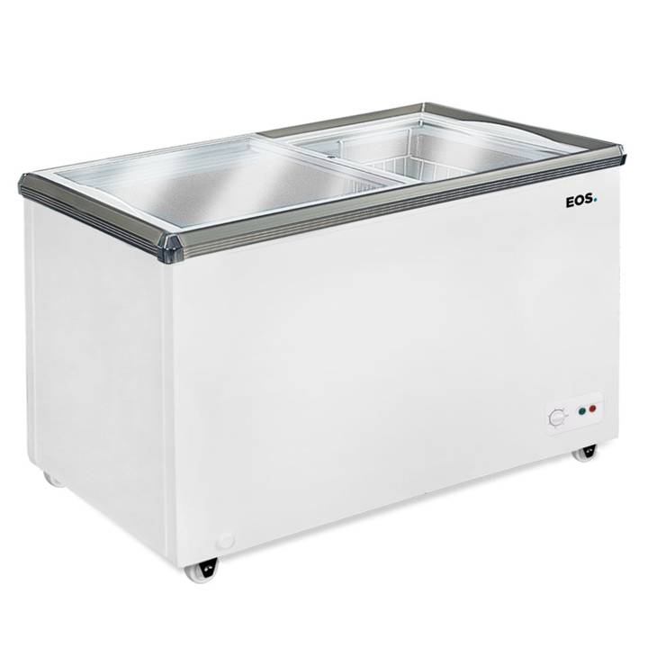 Freezer e Expositor Horizontal EOS 320 Litros Dupla Ação EEH400 110V