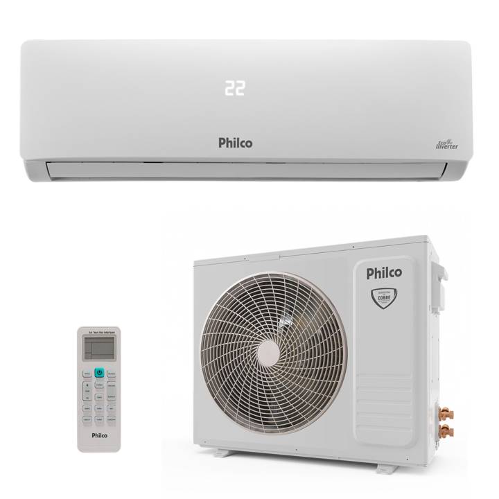 Ar-Condicionado Split Inverter 9000 BTUs Philco High Wall Só Frio PAC9FB 220V
