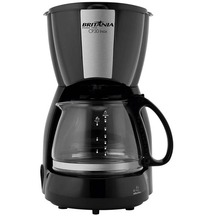 Cafeteira Britânia 30 Xícaras Inox CP30 220V