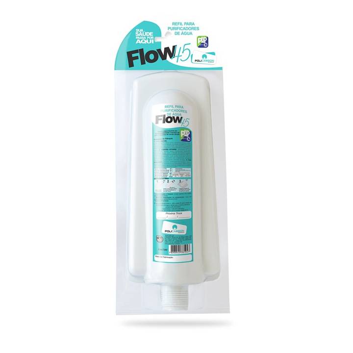 Filtro Refil Policarbom para Purificadores de Água Flow 45 7261