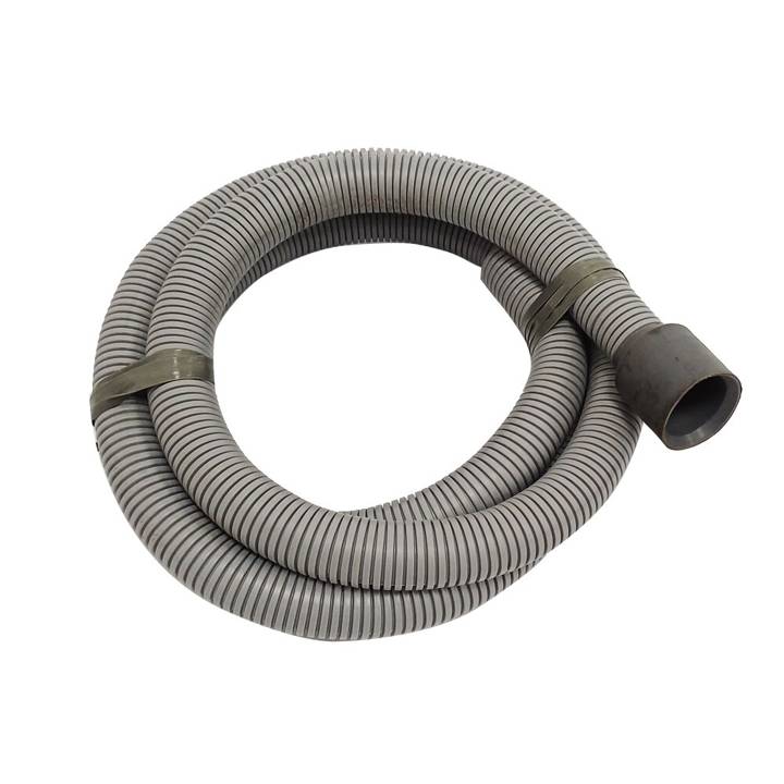 Mangueira Sanfonada de Drenagem e Saída Ibira Compatível com Lavadora Electrolux 2.40 Metros Bocal Reto 29mm 360209063 / 69290694