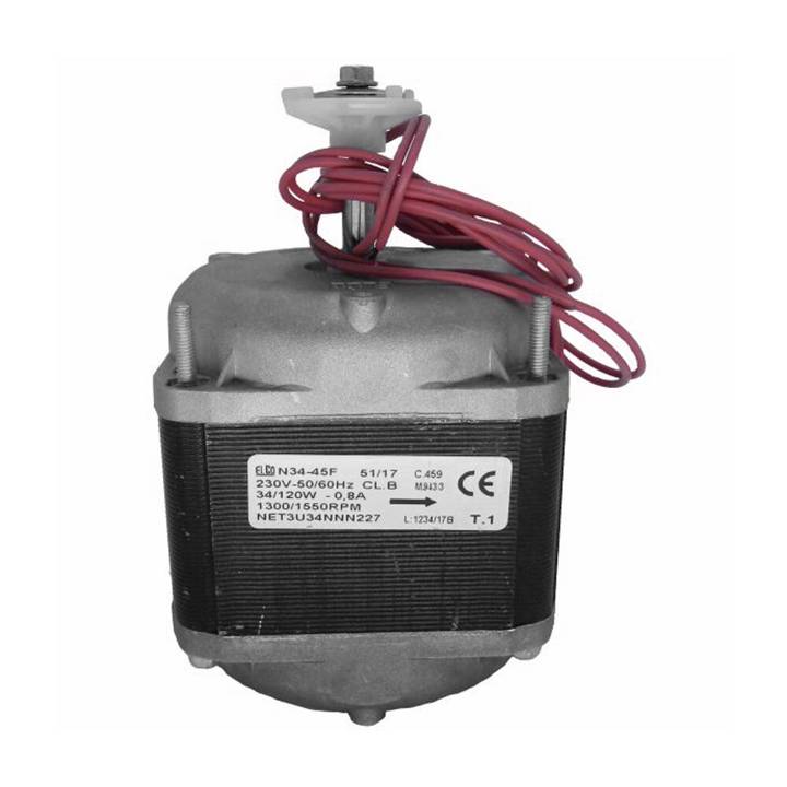 Micro Motor Elco 1/10HP IP42 com Hélice de Alumínio 300mm e Cabo 1150mm N34-45/1044F 220V