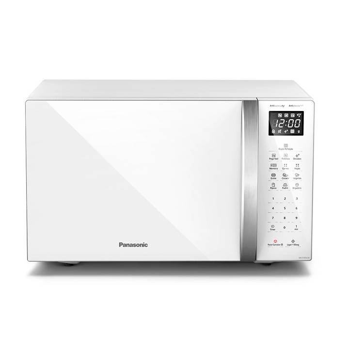 Micro-ondas Panasonic 34 Litros Dupla Refeição Branco ST65LWRUN 110V