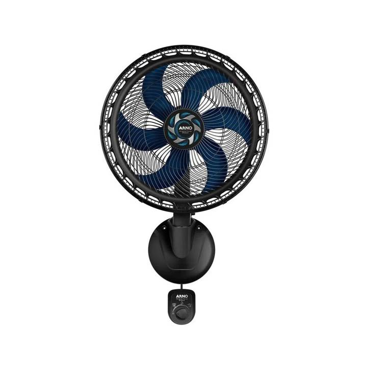 Ventilador de Parede Arno Xtreme Force Breeze com 6 Pás 50cm Preto VB51 110V