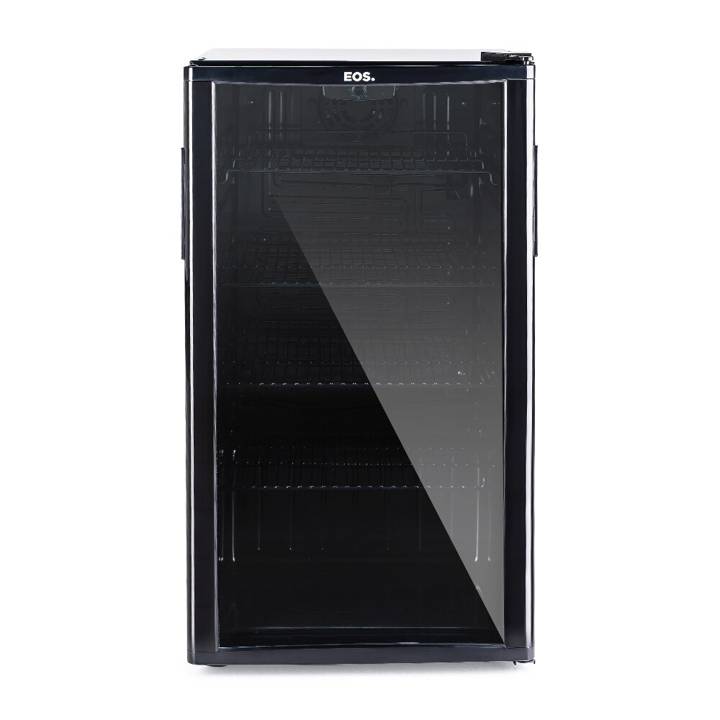 Refrigerador Expositor Vertical EOS 100 Litros Eco Gelo All Black EEV110P 110V