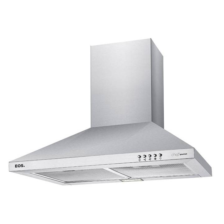Coifa e Depurador de Parede Piramidal EOS 60cm Cheff Gourmet Inox ECO61PPI 220V