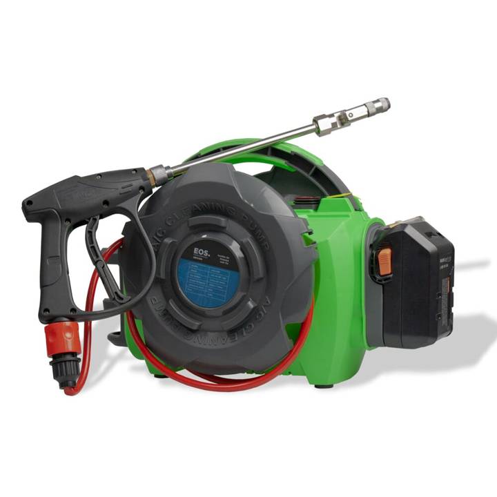 Bomba Lavadora de Alta Pressão EOS a Bateria 18V 4000mAh com Maleta e Acessórios Bivolt