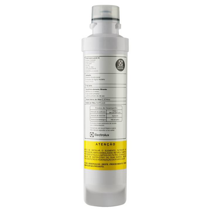 Filtro Refil Purificador 41036276 Água PE10B/PE10X Electrolux