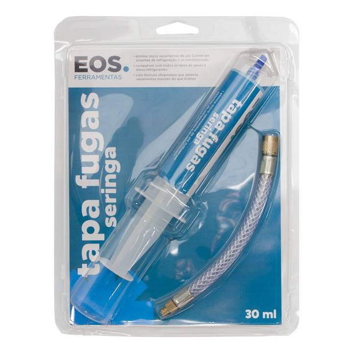 Tapa Fugas com Mangueira com Seringa Dosadora 30ml EOS