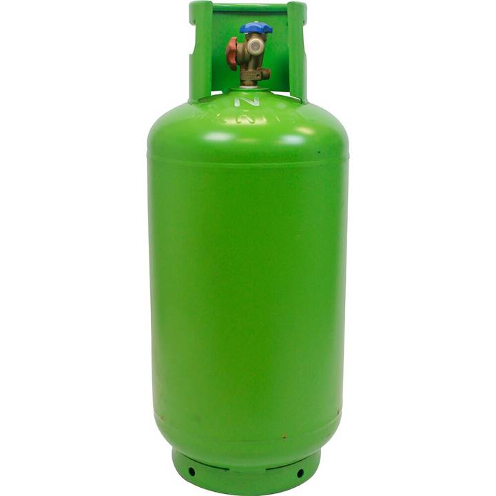 Cilindro para Gás Refrigerante 40 Litros Com Válvula 2 Manoplas 1/2 Bsp Macho R410 32Kg