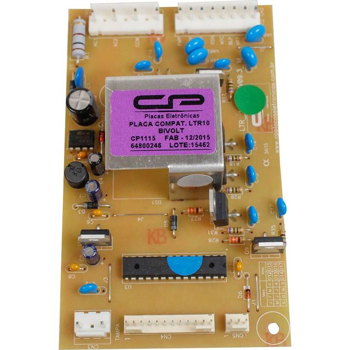 Placa Eletrônica para Lavadora Electrolux CP1115 Bivolt
