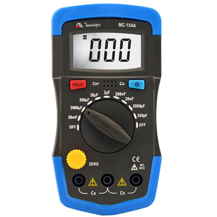 Capacimetro Digital Minipa Portátil MC-154A