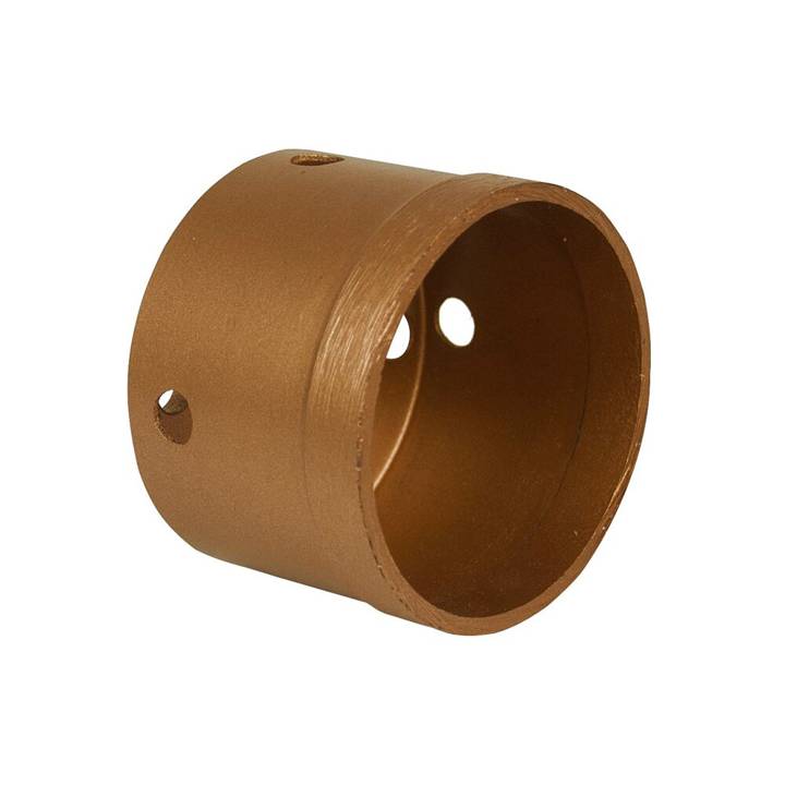 Serra Copo Diamantada 65mm Braskoki Ouro Sem Haste Com Coroa 10mm