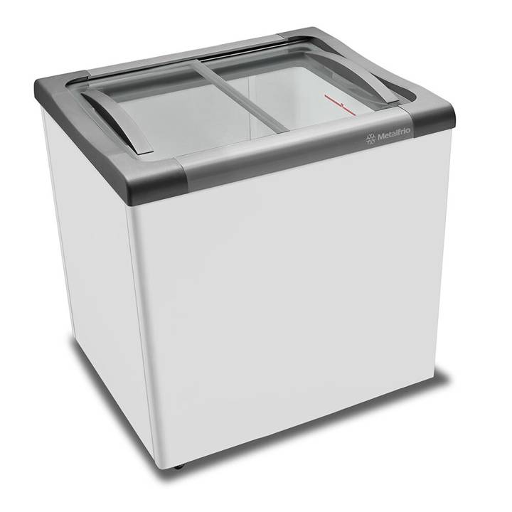 Freezer e Expositor Horizontal Metalfrio 185 Litros Branco NF20SB 110V