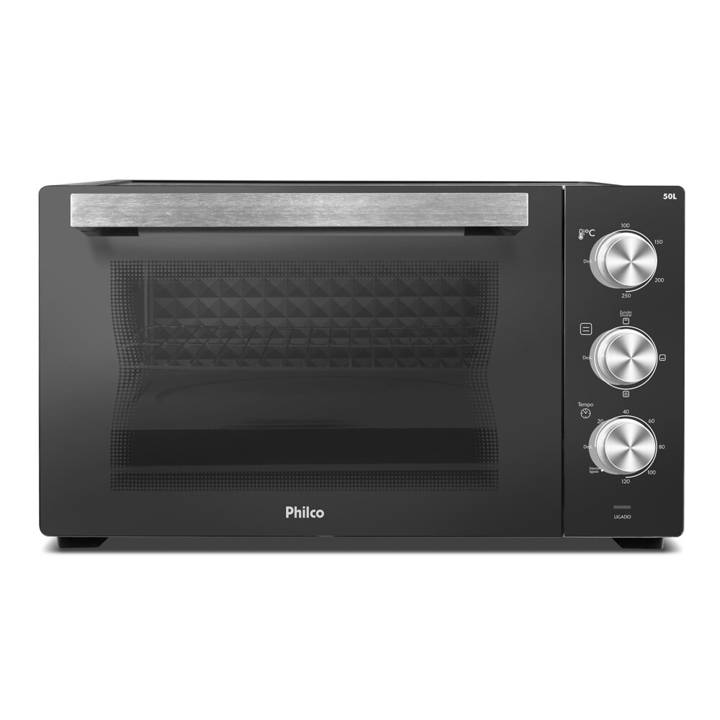 Forno Elétrico Philco 50 Litros Preto Espelhado PFE50PE 220V