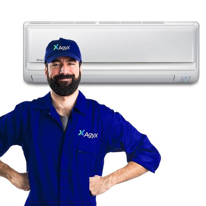 Instalação de Ar-Condicionado Bi Split Hi Wall 2x12000 BTUs Agyx