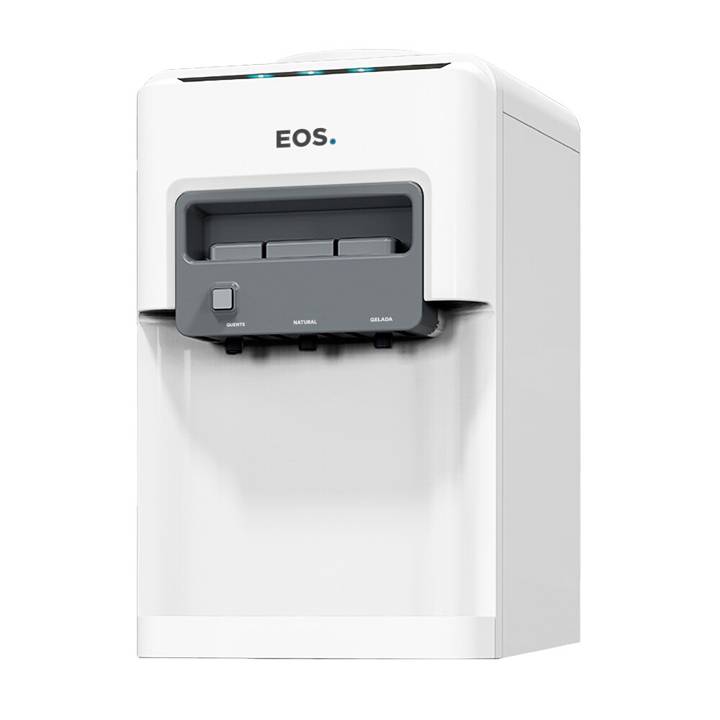 Bebedouro de Mesa para Garrafão EOS Mineralle Eletrônico Água Quente, Natural e Gelada Branco EBE06QB 220V