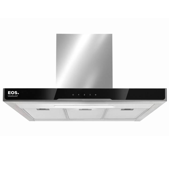 Coifa e Depurador de Parede EOS 90cm Premium Digital Touch Inox ECO90PTD 110V