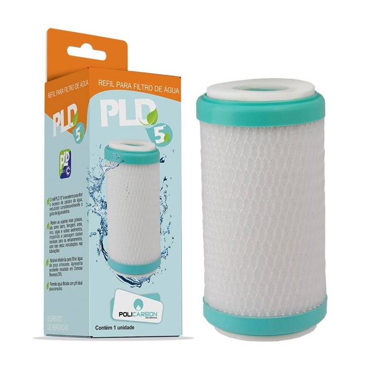 Refil Filtro para Filtro de Água 7164 Policarbon PLD 5"