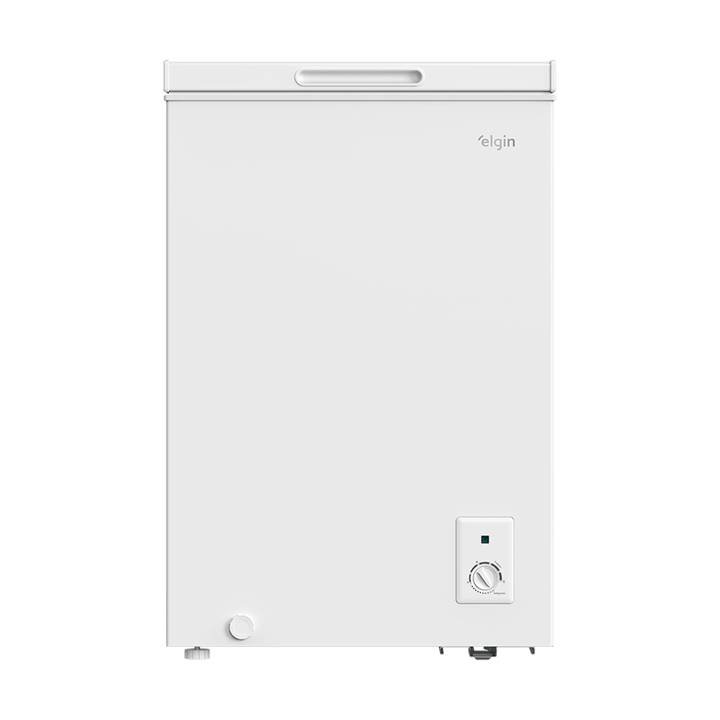 Freezer Horizontal Elgin 99 Litros -24°C a 5°C com Cesta Aramada Branco ZAFN099D2NA 220V