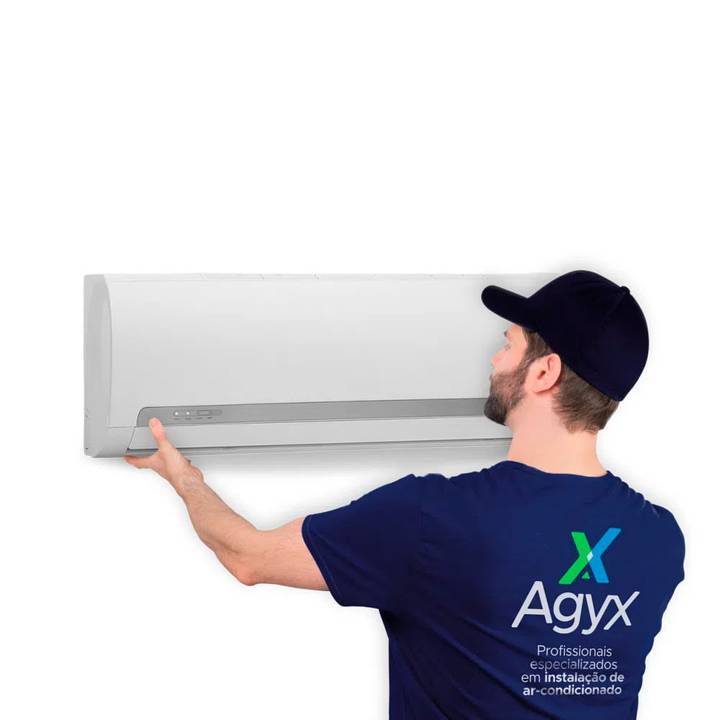 Instalação de Ar-Condicionado Split High Wall 7000 a 14000 BTUs Só Frio ou Quente e Frio Agyx
